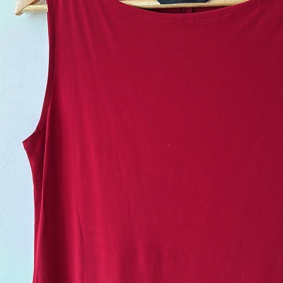 Norma Kamali Red Tank Top – Size M - Picture 6 of 8
